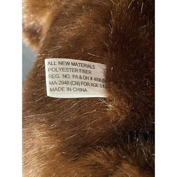 Anico Collectible Plush Toy Giant Teddy Bear Realistic Fur in Sitting Position - Picture 6 of 8